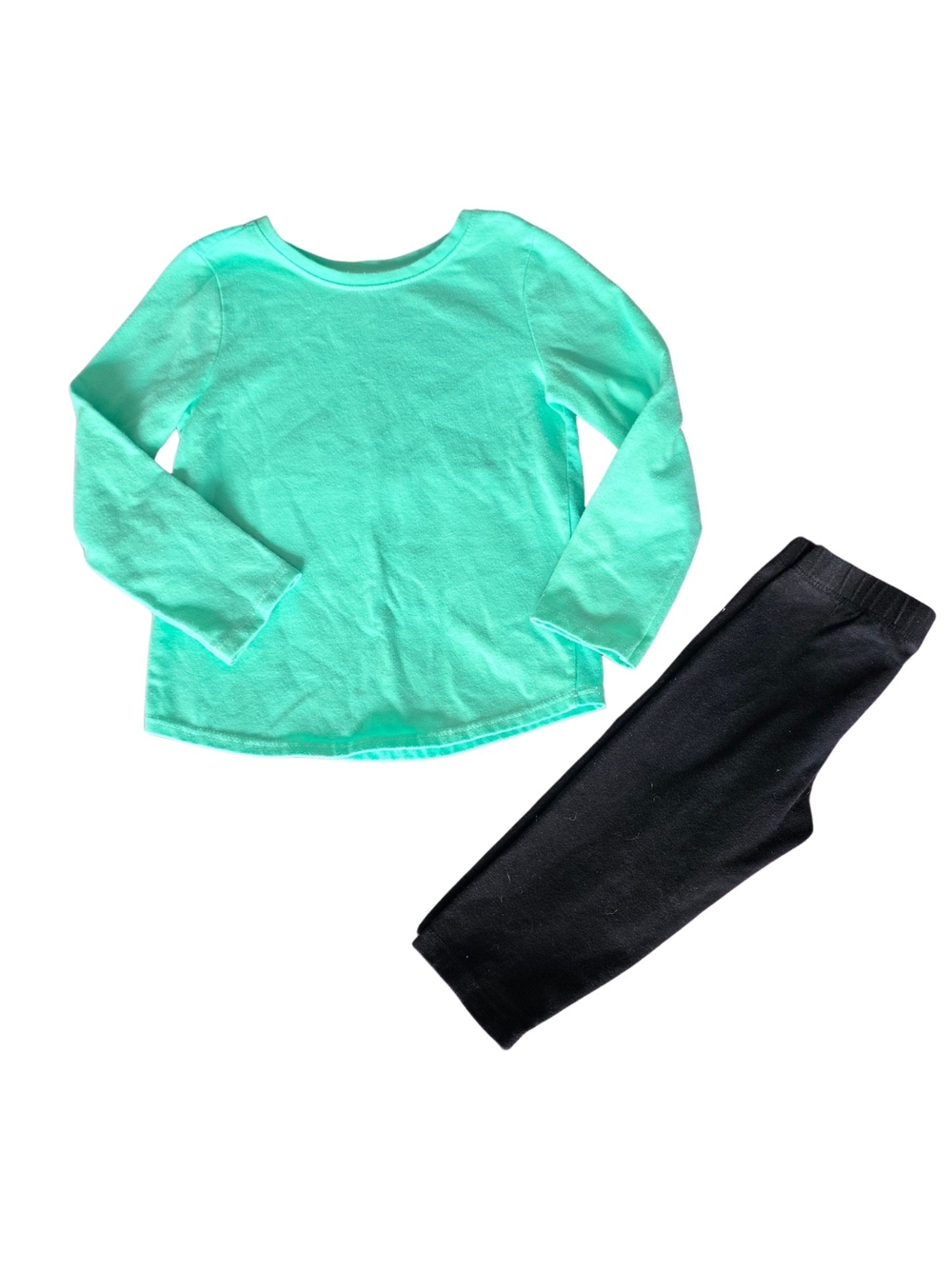The Children's Place Long-Sleeve Tee in Mint